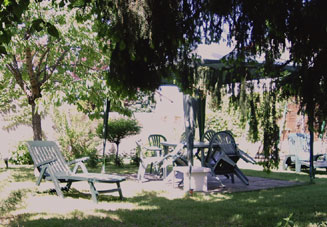 Repos ... sous le barnum.